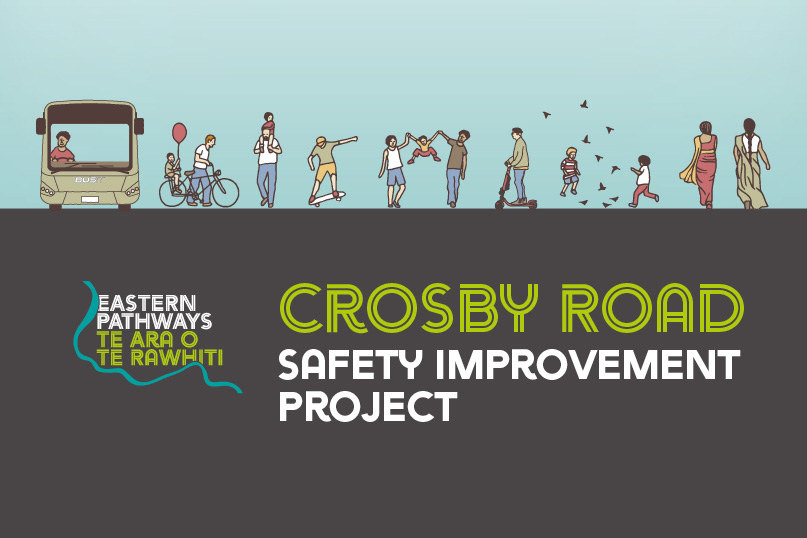 Options to improve safety on Crosby Road image