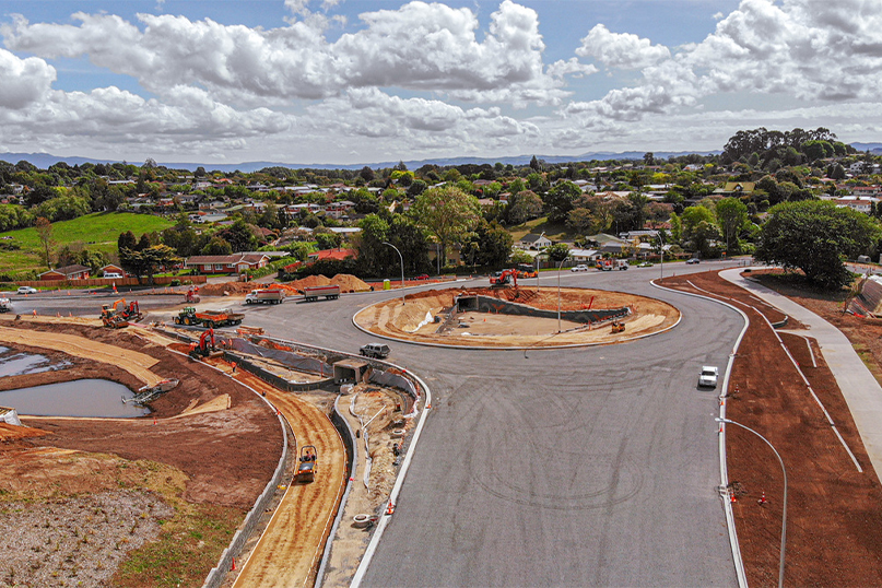 Traffic switch marks exciting milestone for roundabout project image