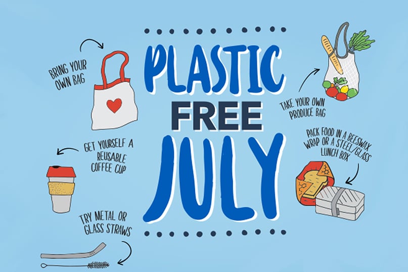 Hamiltonians urged to make a plastic free pledge this July